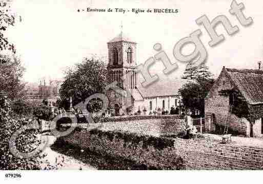 Ville de BUCEELS, carte postale ancienne