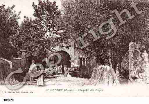 Ville de CANNET(LE), carte postale ancienne
