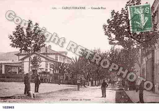 Ville de CARQUEIRANNE, carte postale ancienne