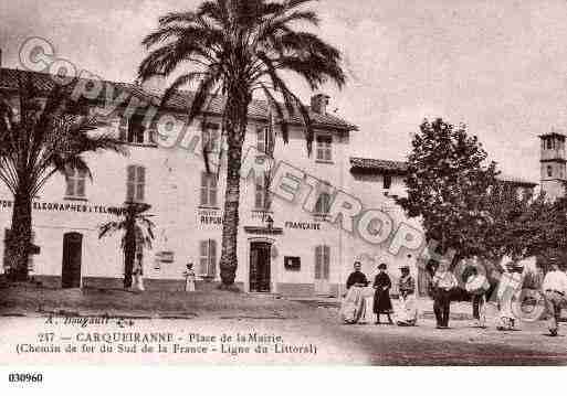 Ville de CARQUEIRANNE, carte postale ancienne