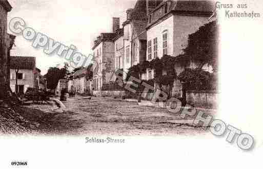 Ville de CATTENOM, carte postale ancienne