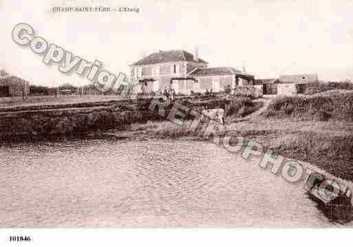 Ville de CHAMPSAINTPERE(LE), carte postale ancienne