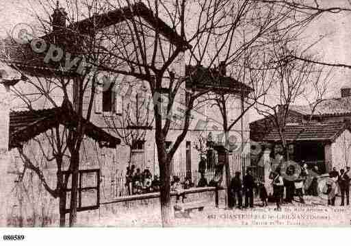 Ville de CHANTEMERLELESGRIGNAN, carte postale ancienne