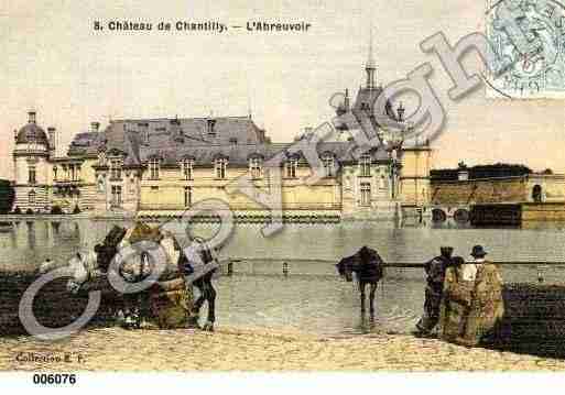 Ville de CHANTILLY, carte postale ancienne