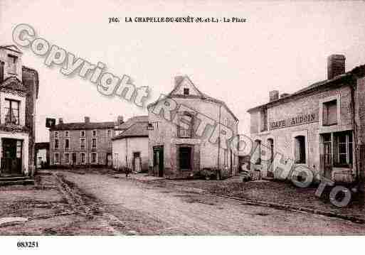 Ville de CHAPELLEDUGENET(LA), carte postale ancienne