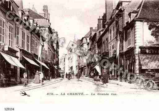 Ville de CHARITESURLOIRE(LA), carte postale ancienne