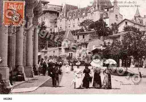 Ville de CHATELGUYON, carte postale ancienne