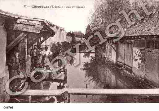 Ville de CHEVREUSE, carte postale ancienne