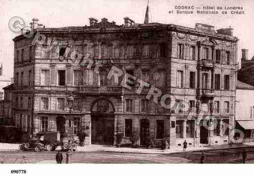 Ville de COGNAC, carte postale ancienne