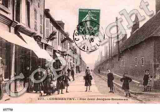 Ville de COMMENTRY, carte postale ancienne