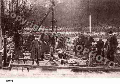 Ville de DAMPSMESNIL, carte postale ancienne