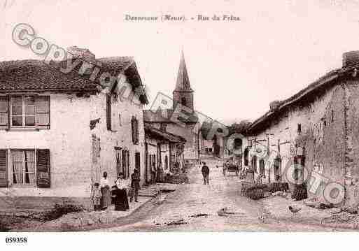 Ville de DANNEVOUX, carte postale ancienne