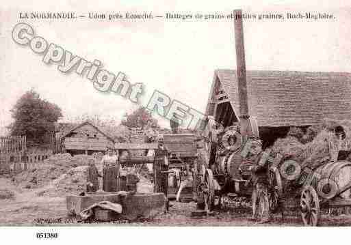 Ville de ECOUCHE, carte postale ancienne