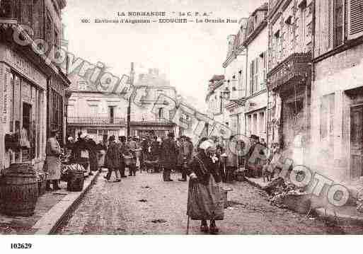 Ville de ECOUCHE, carte postale ancienne