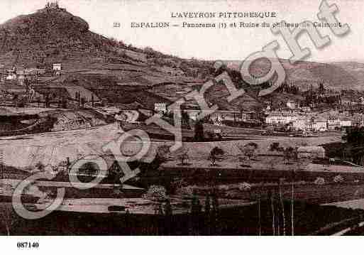 Ville de ESPALION, carte postale ancienne