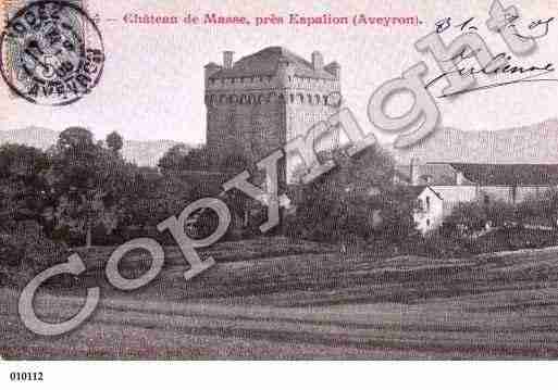 Ville de ESPALION, carte postale ancienne