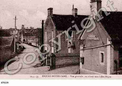 Ville de ESQUAYNOTREDAME, carte postale ancienne