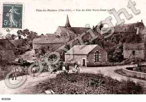 Ville de FAINLESMOUTIERS, carte postale ancienne