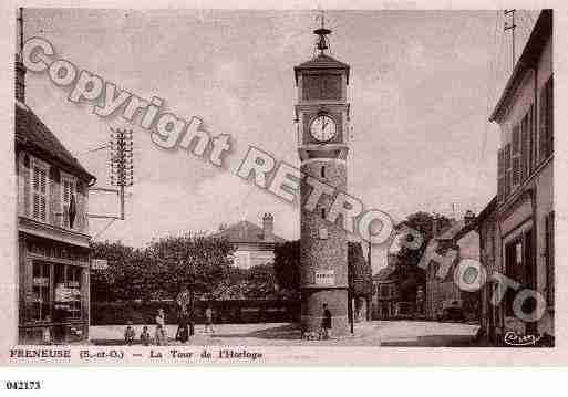 Ville de FRENEUSE, carte postale ancienne