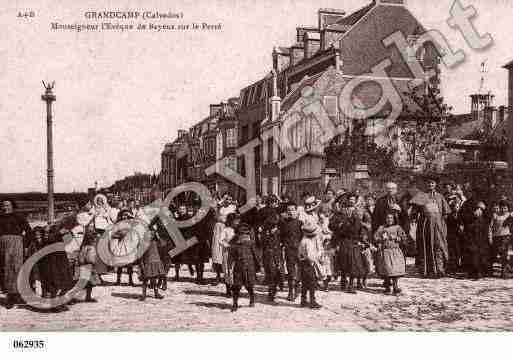 Ville de GRANDCAMPMAISY, carte postale ancienne