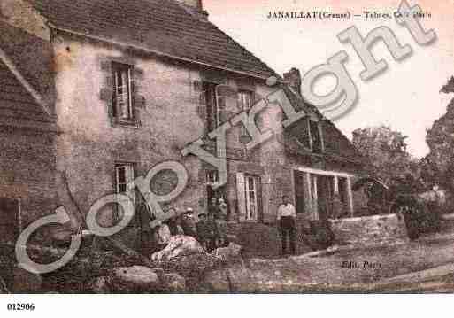 Ville de JANAILLAT, carte postale ancienne Ville de JANAILLAT, carte postale ancienne