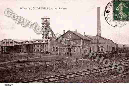 Ville de JOUDREVILLE, carte postale ancienne