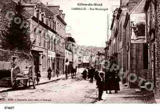 Ville de LAMBALLE, carte postale ancienne