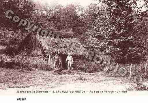 Ville de LAVAULTDEFRETOY, carte postale ancienne