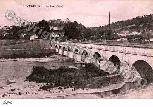 Ville de LIVERDUN, carte postale ancienne