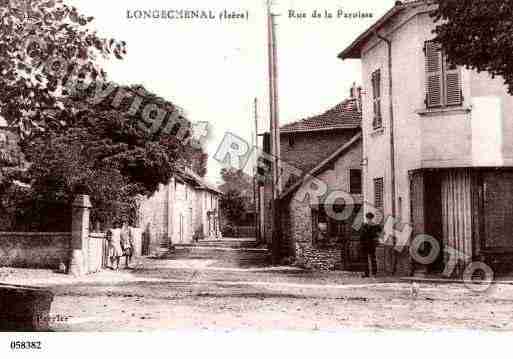 Ville de LONGECHENAL, carte postale ancienne