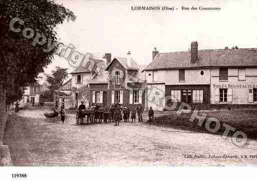 Ville de LORMAISON, carte postale ancienne