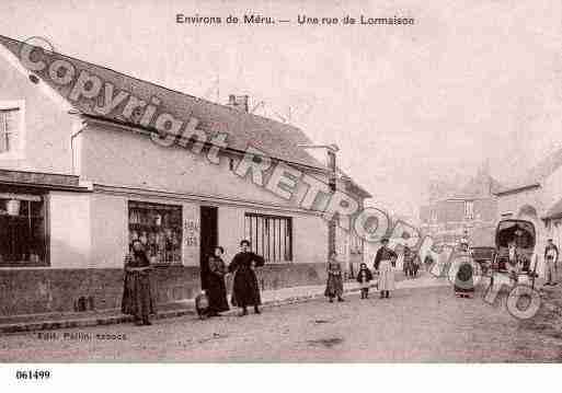 Ville de LORMAISON, carte postale ancienne