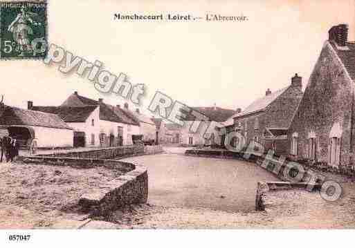 Ville de MANCHECOURT, carte postale ancienne