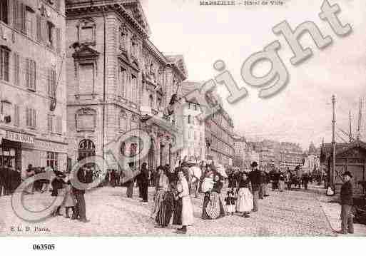 Ville de MARSEILLE, carte postale ancienne Ville de MARSEILLE, carte postale ancienne