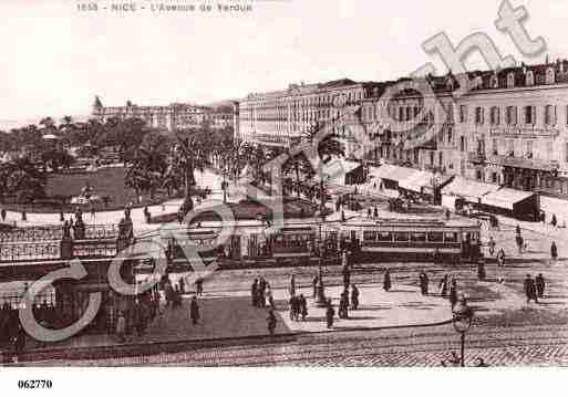 Ville de NICE, carte postale ancienne