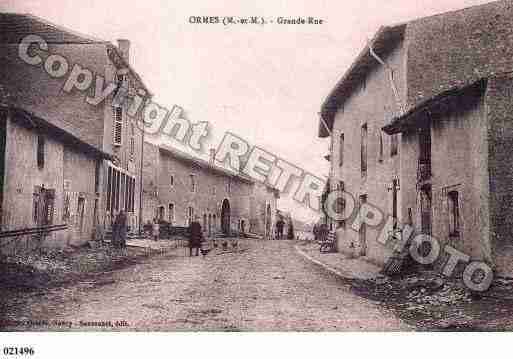 Ville de ORMESETVILLE, carte postale ancienne
