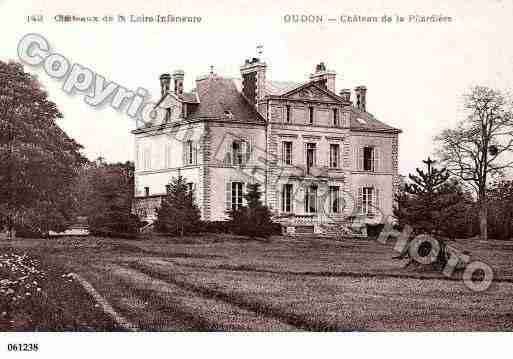 Ville de OUDON, carte postale ancienne