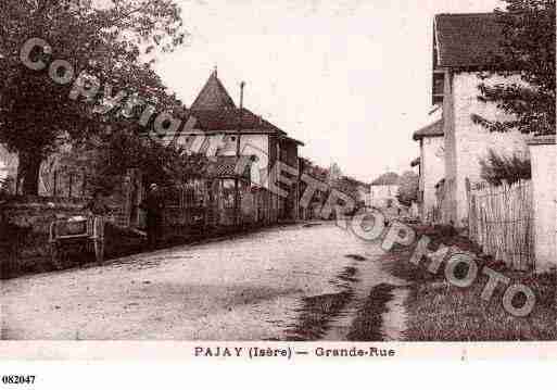 Ville de PAJAY, carte postale ancienne