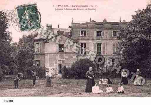 Ville de PANTIN, carte postale ancienne