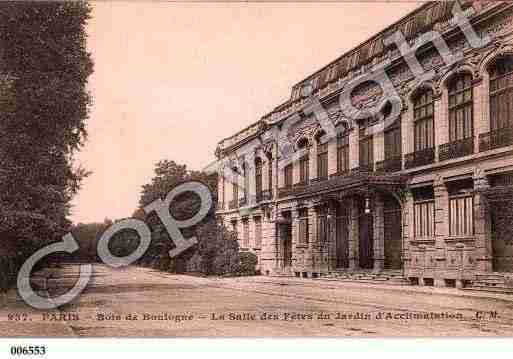 Ville de PARIS16, carte postale ancienne