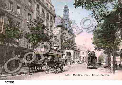 Ville de PARIS18, carte postale ancienne