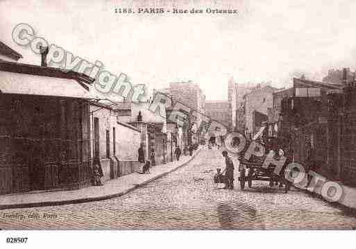 Ville de PARIS20, carte postale ancienne