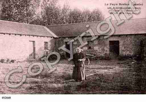 Ville de PLESTAN, carte postale ancienne