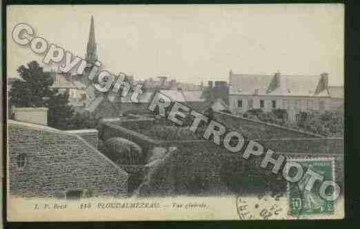 Ville de PLOUDALMEZEAU, carte postale ancienne