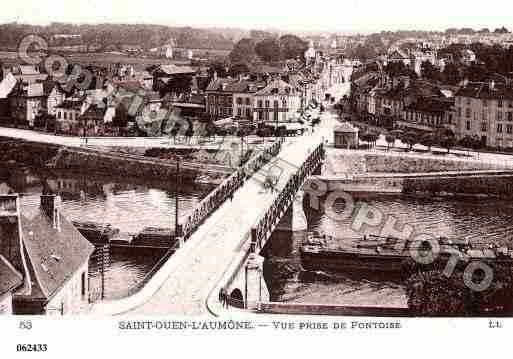 Ville de PONTOISE, carte postale ancienne