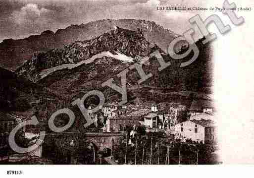 Ville de PUILAURENS, carte postale ancienne