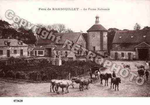 Ville de RAMBOUILLET, carte postale ancienne