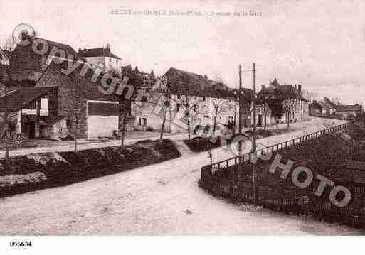 Ville de RECEYSUROURCE, carte postale ancienne