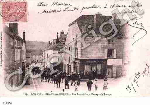 Ville de RECEYSUROURCE, carte postale ancienne