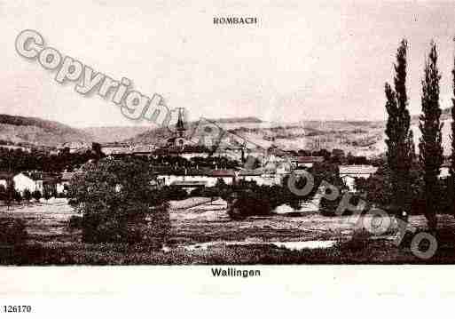 Ville de ROMBAS, carte postale ancienne